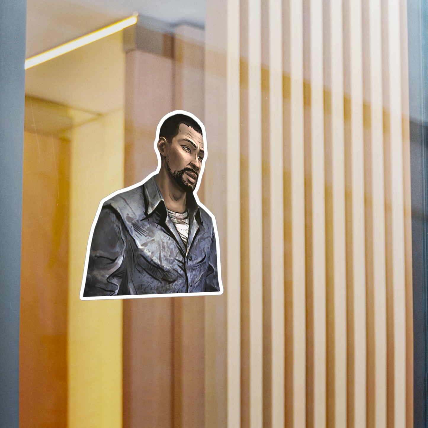 Telltales The Walking Dead Lee Character Sticker Kiss-Cut Vinyl Decal