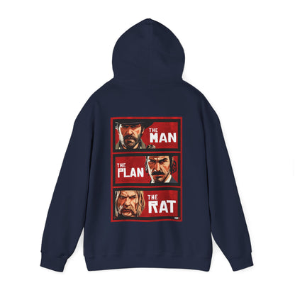 Red Dead Redemption 2 The Man The Plan The Rat Gaming Hoodie