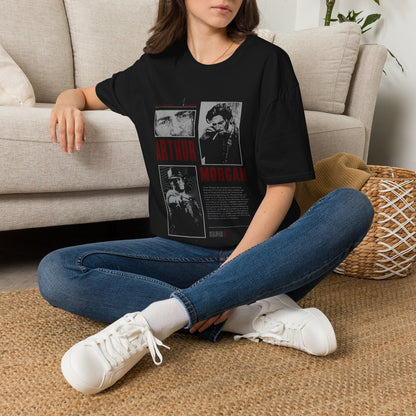 Red Dead Redemption Arthur Morgan Vintage Design Tshirt Cotton  Top