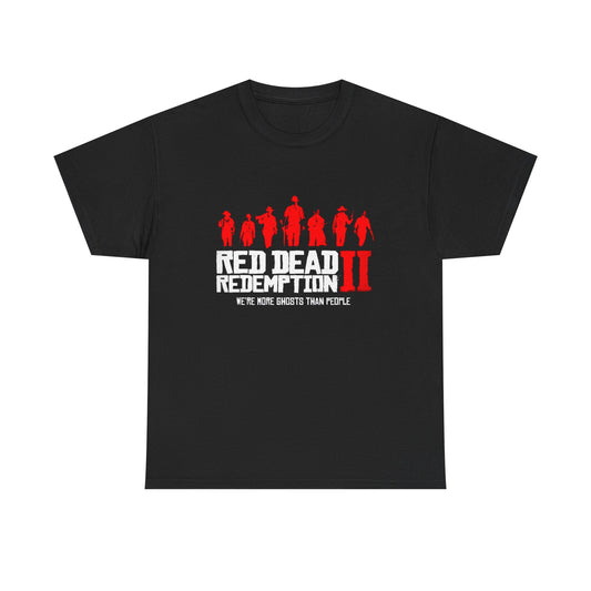 Red Dead Redemption 2 More Ghosts Than People Vintage Gaming Tshirt