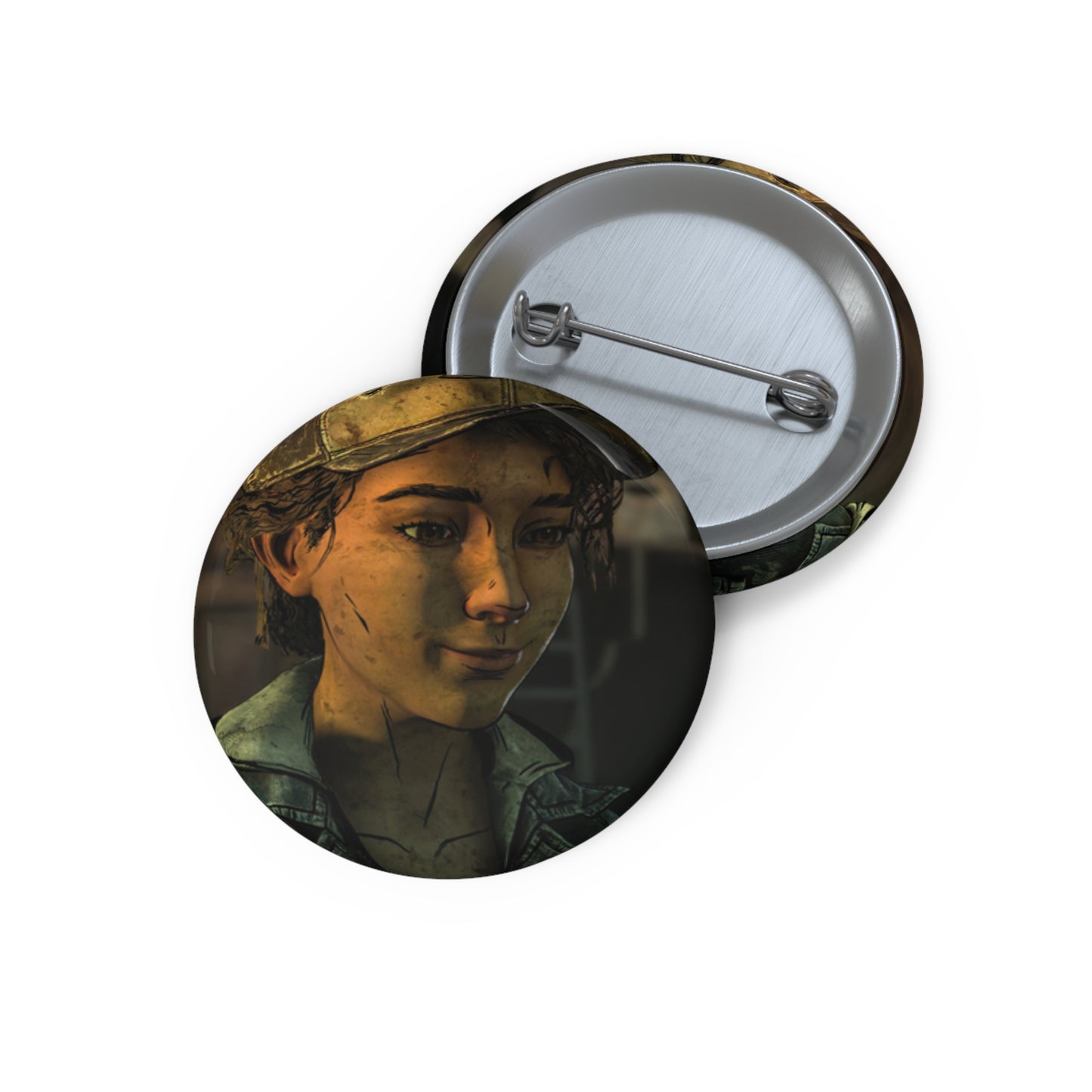 Telltales The Walking Dead Clementine Handmade Brooch