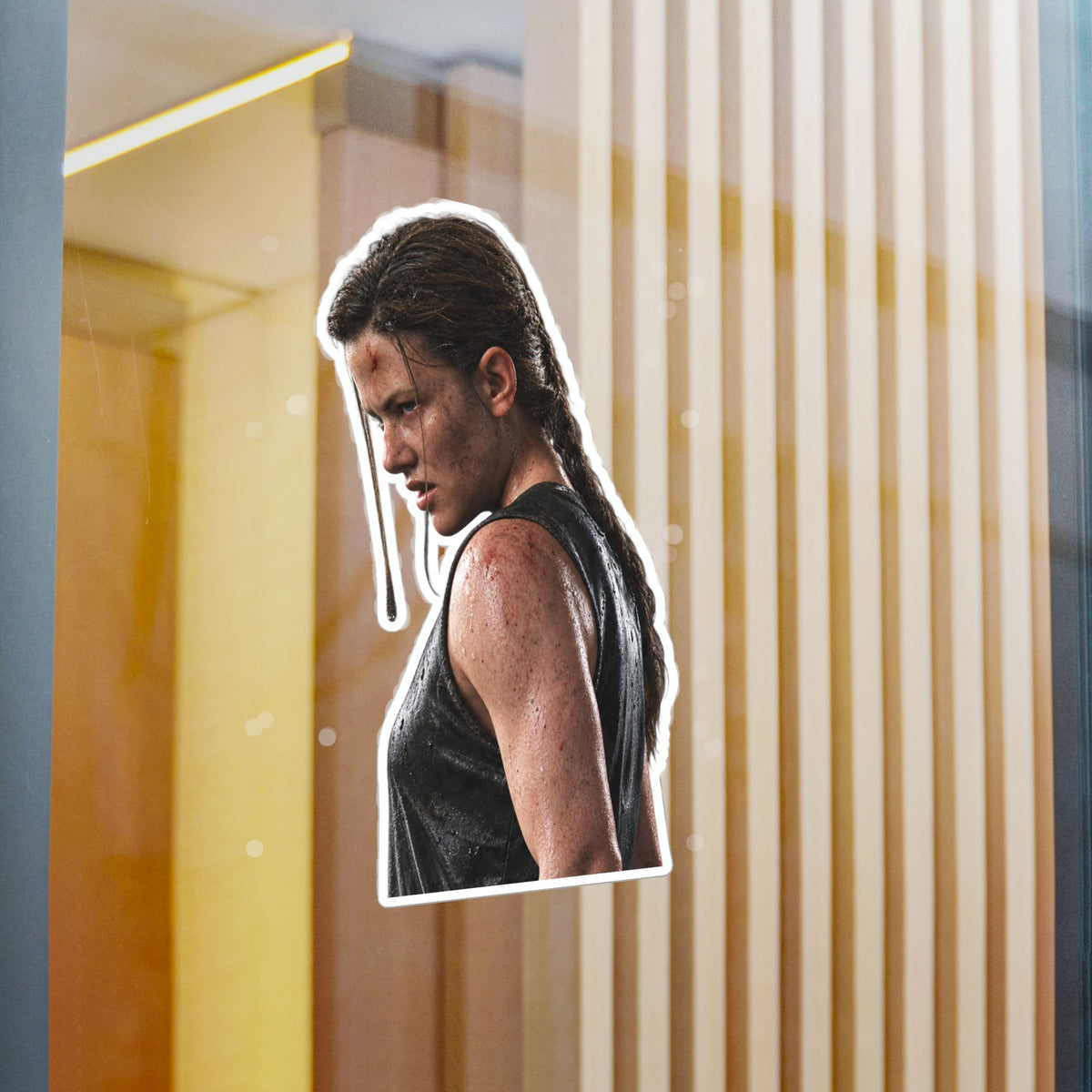 The Last of Us Part II Abby Anderson 4K Vinyl Sticker No.2