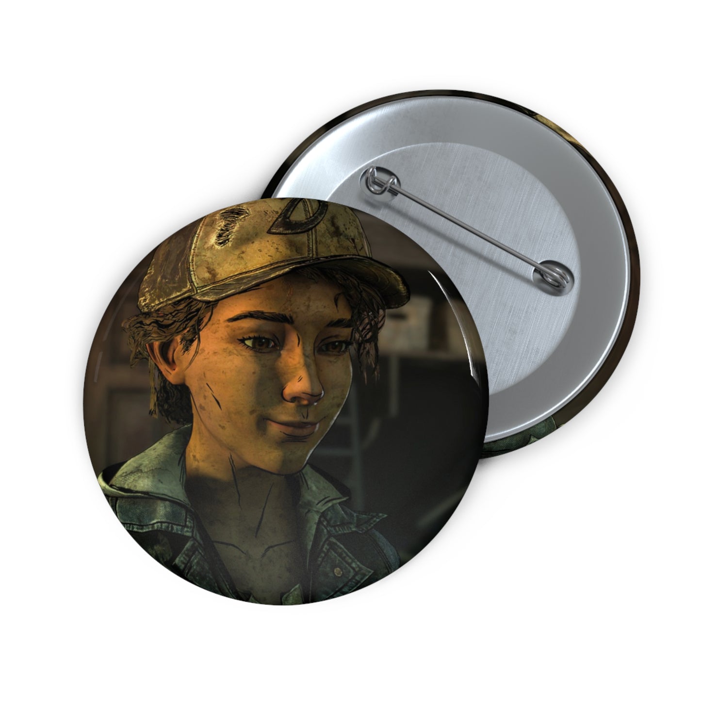 Telltales The Walking Dead Clementine Handmade Brooch