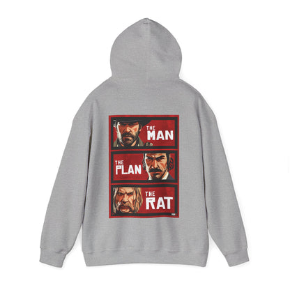 Red Dead Redemption 2 The Man The Plan The Rat Gaming Hoodie