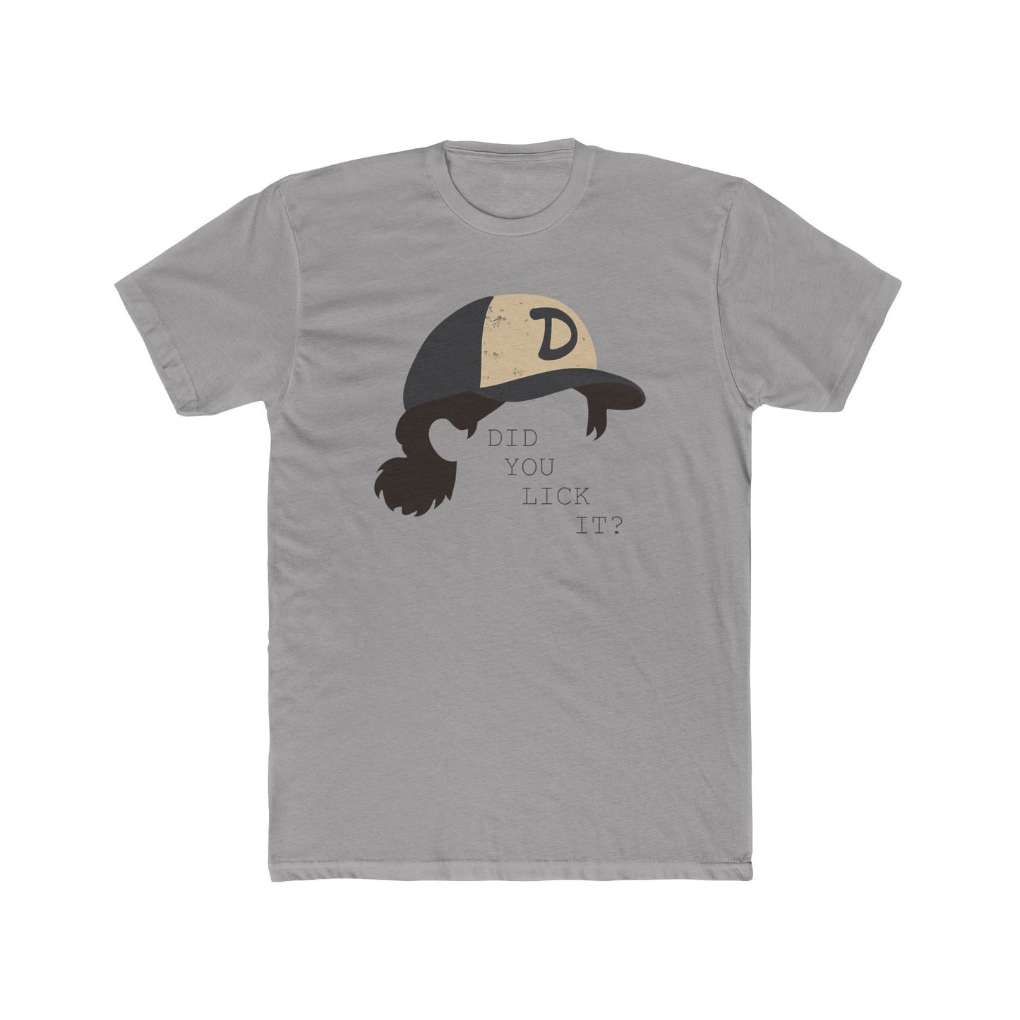 The Walking Dead Did You Lick It? Tshirt Unisex Cotton Crew Tee
