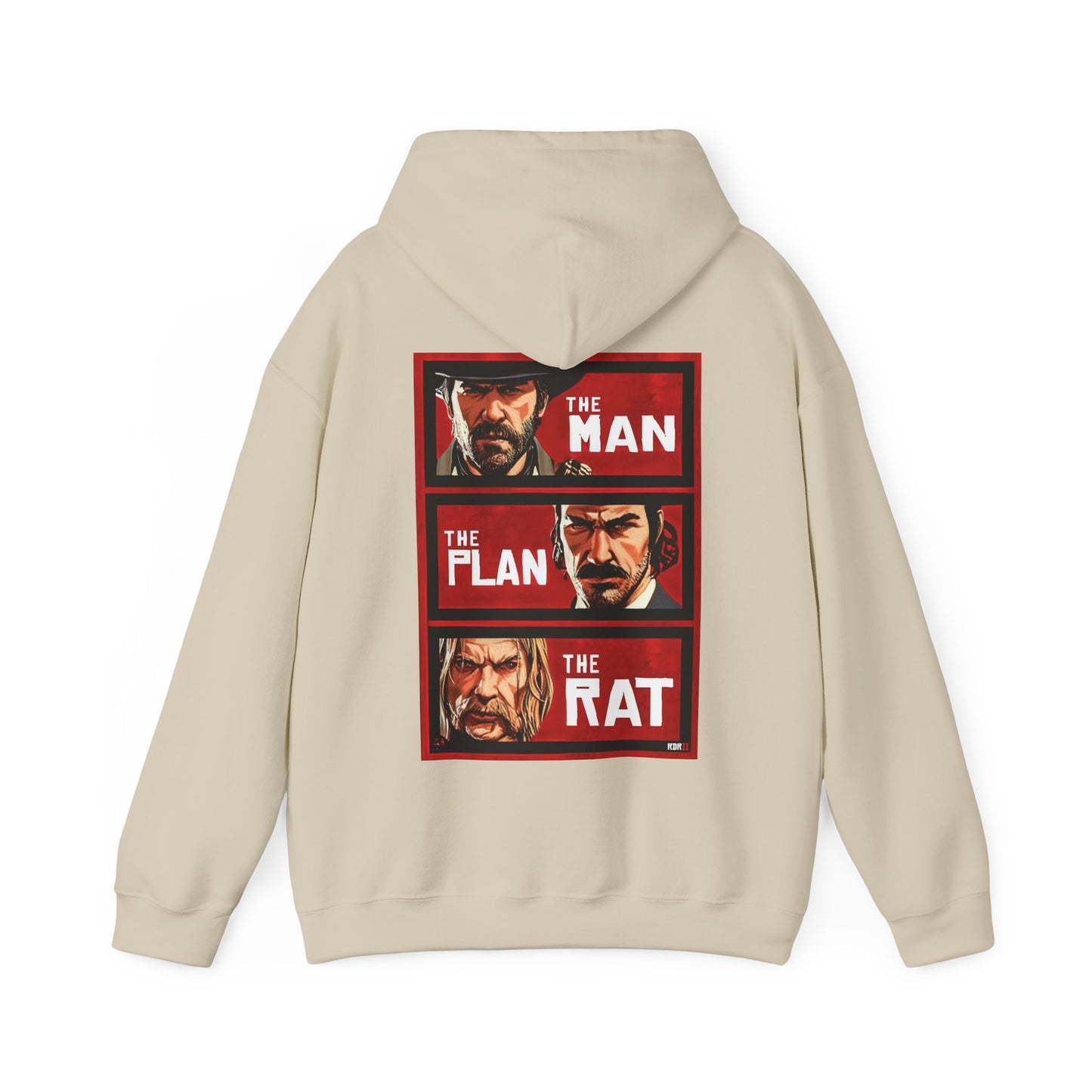 Red Dead Redemption 2 The Man The Plan The Rat Gaming Hoodie