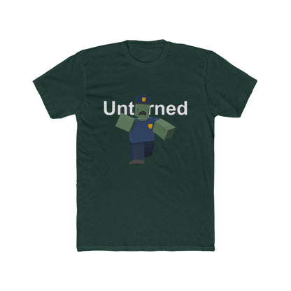 Unturned Video Game Survival Police Zombie Cotton Tshirt