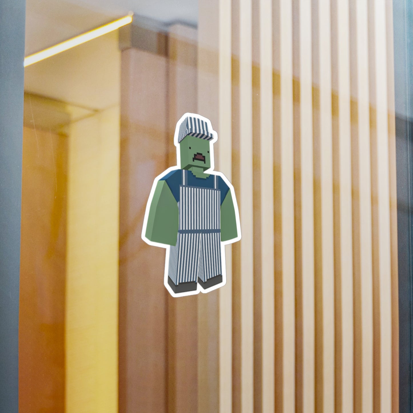 Unturned Video Game Survival  Engineer Zombie Sticker