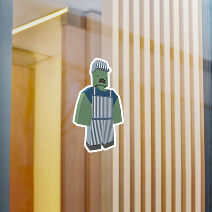 Unturned Video Game Survival  Engineer Zombie Sticker