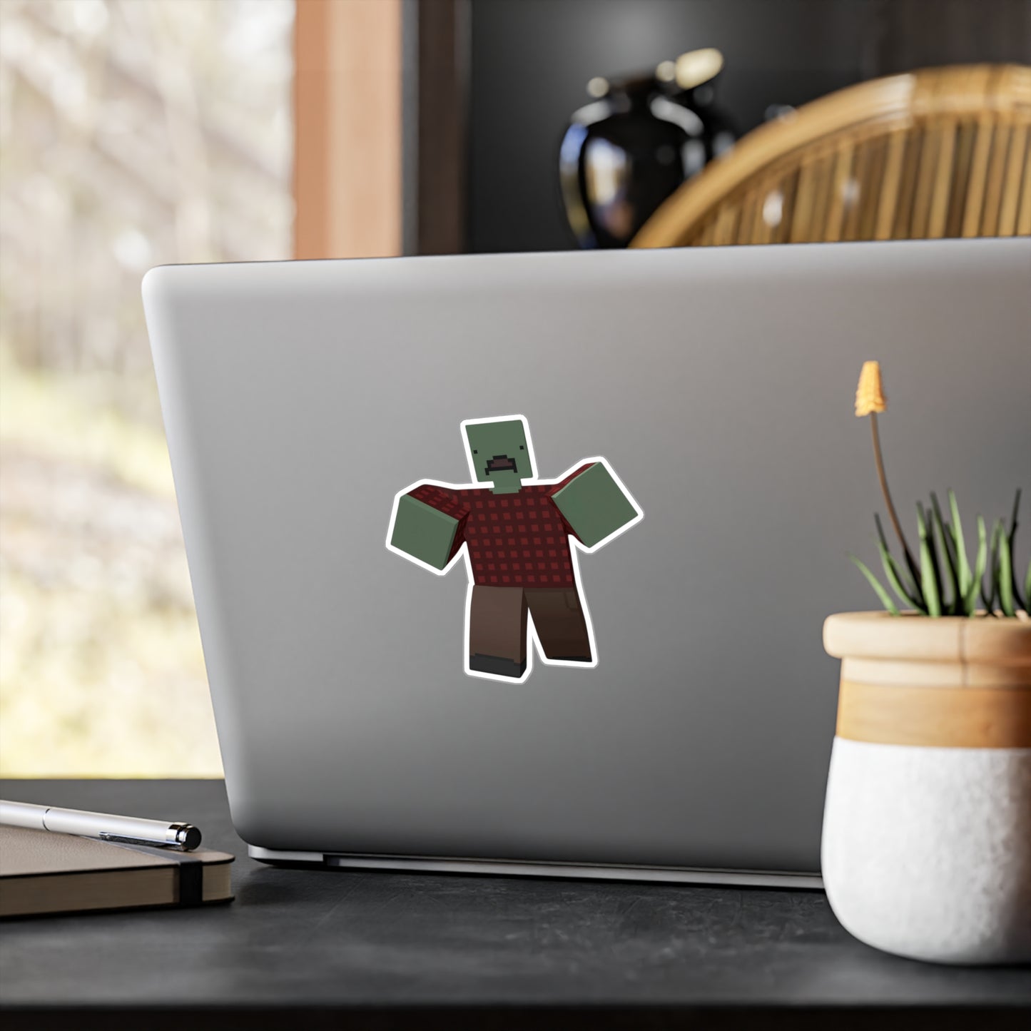 Unturned Video Game Survival  Camper Zombie Sticker