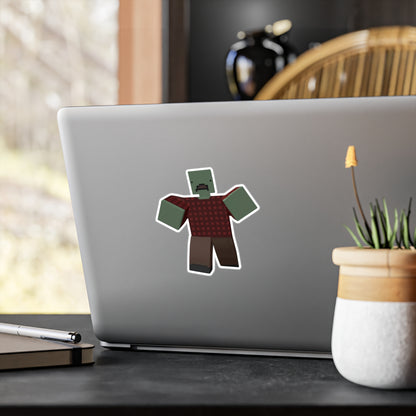 Unturned Video Game Survival  Camper Zombie Sticker