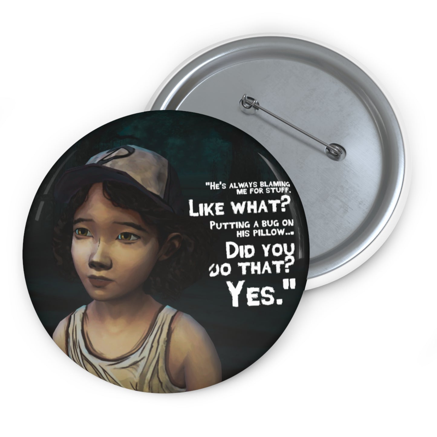 Telltale's The Walking Dead "He's Always Blaming Me For Stuff" Game Badge