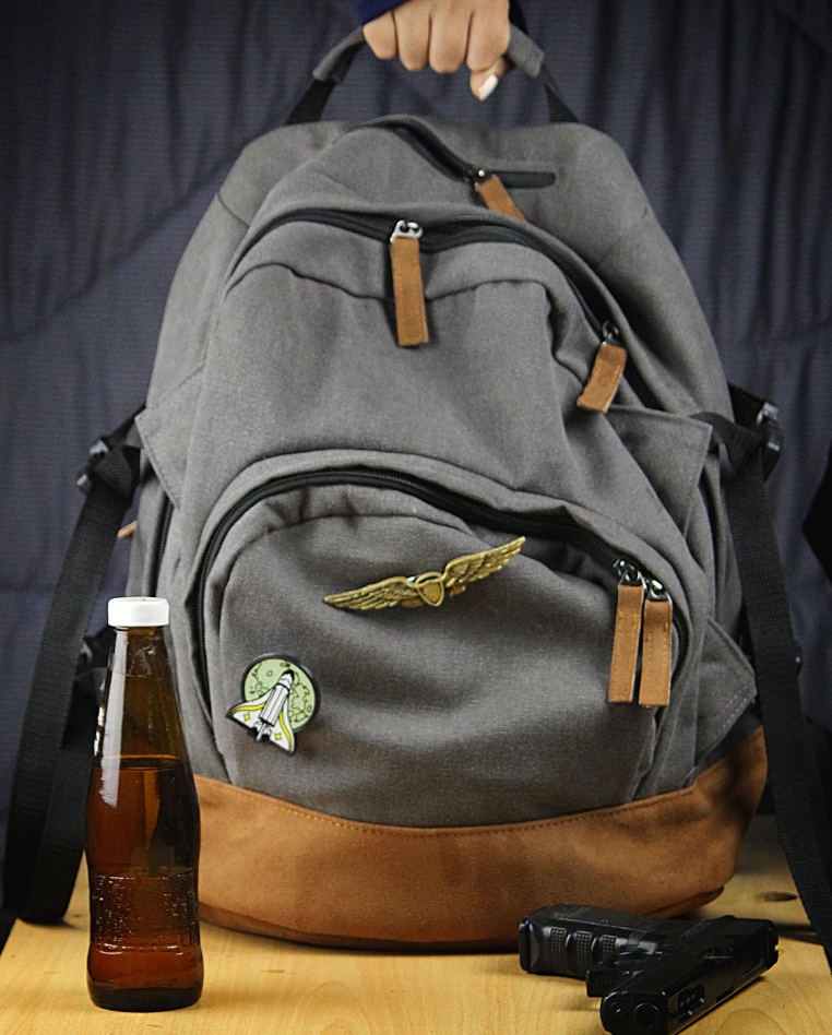 The Last of Us Ellie's Backpack with Pins - Available at 2Fast2See.co