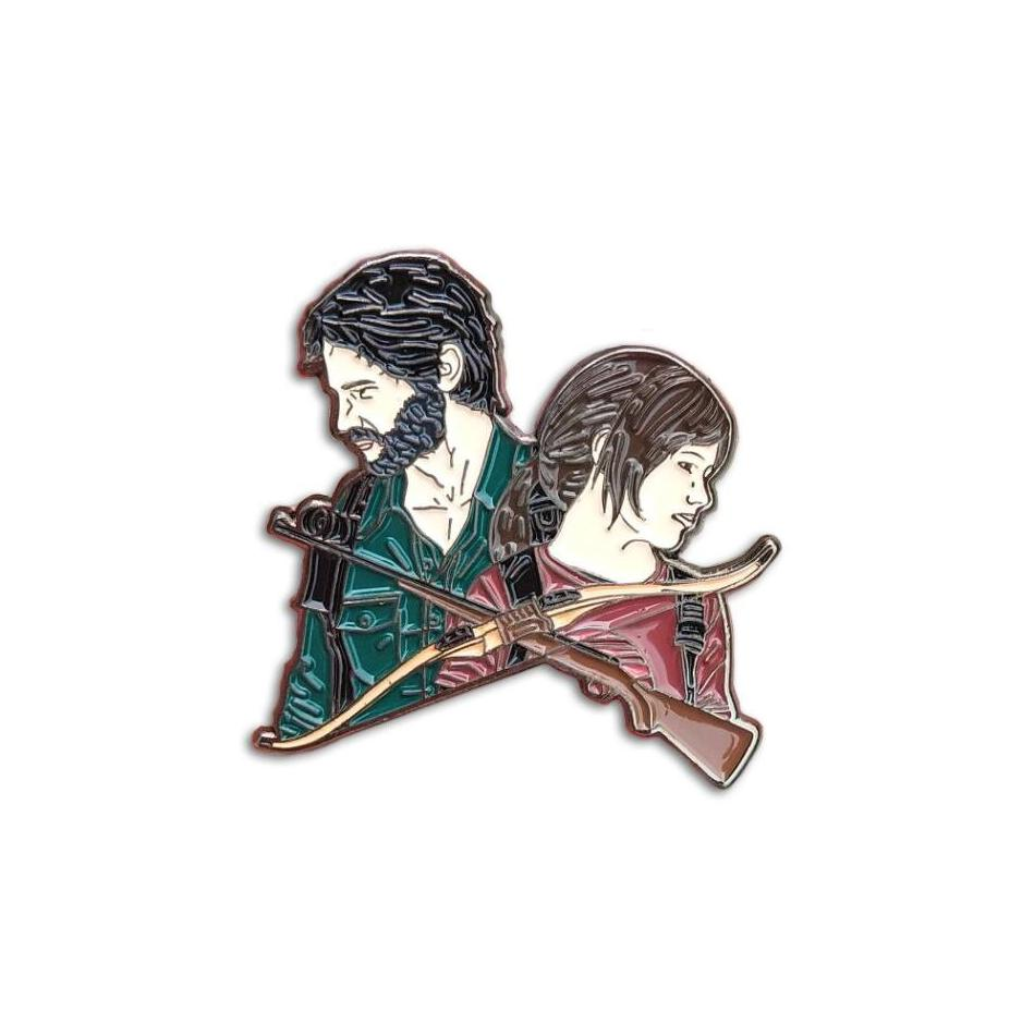 The Last Of Us Joel And Ellie Enamel Pin - Available at 2Fast2See.co