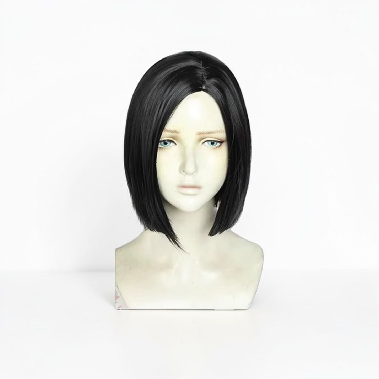 Resident Evil Ada Wong Cosplay Wig 32cm Short Black Hair