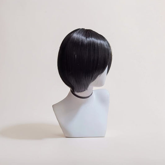 Resident Evil Ada Wong Cosplay Wig 32cm Short Black Hair