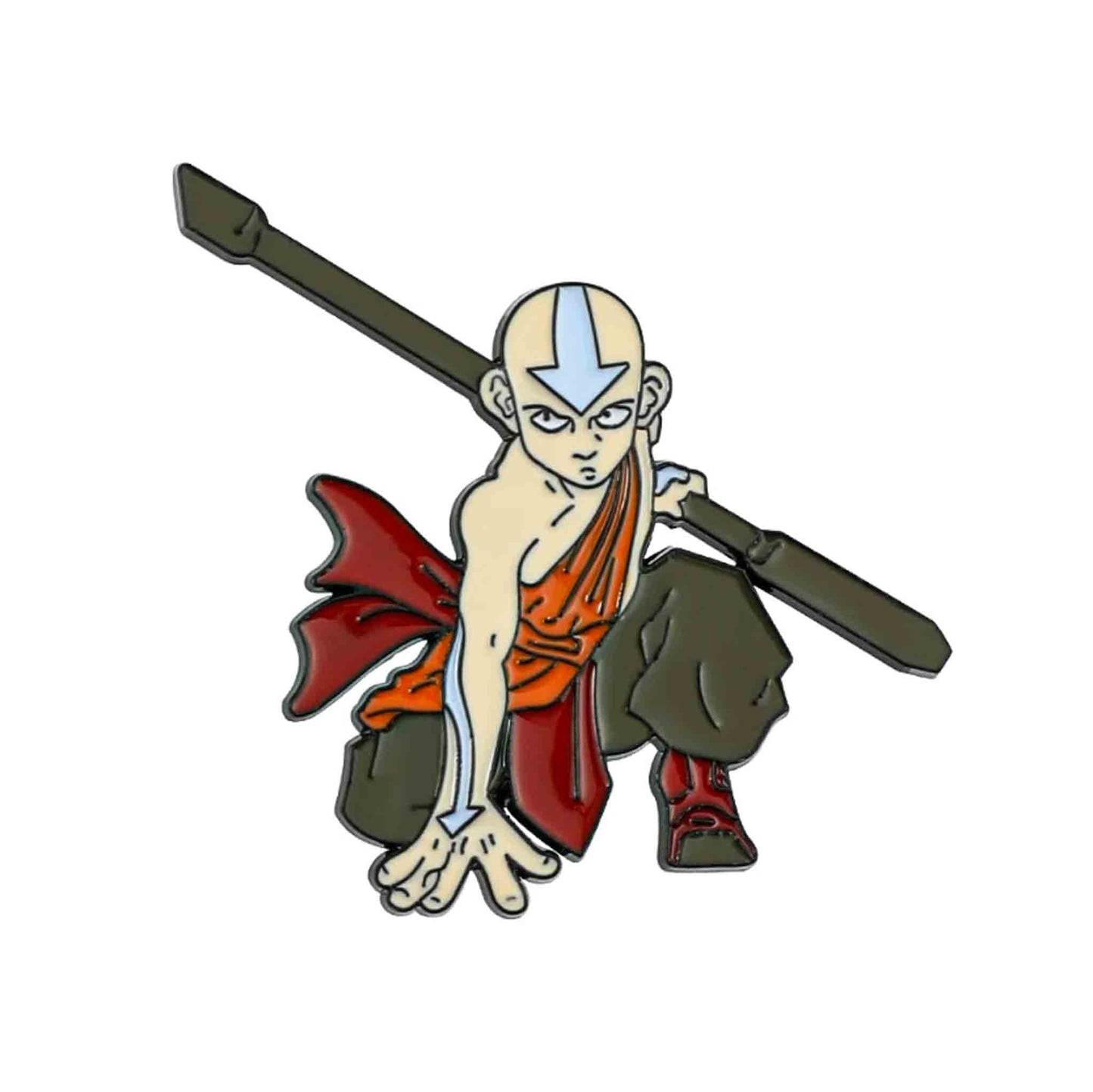 Aang The Last Airbender Enamel Pin - Aang Pin / Metal Available at 2Fast2See.co