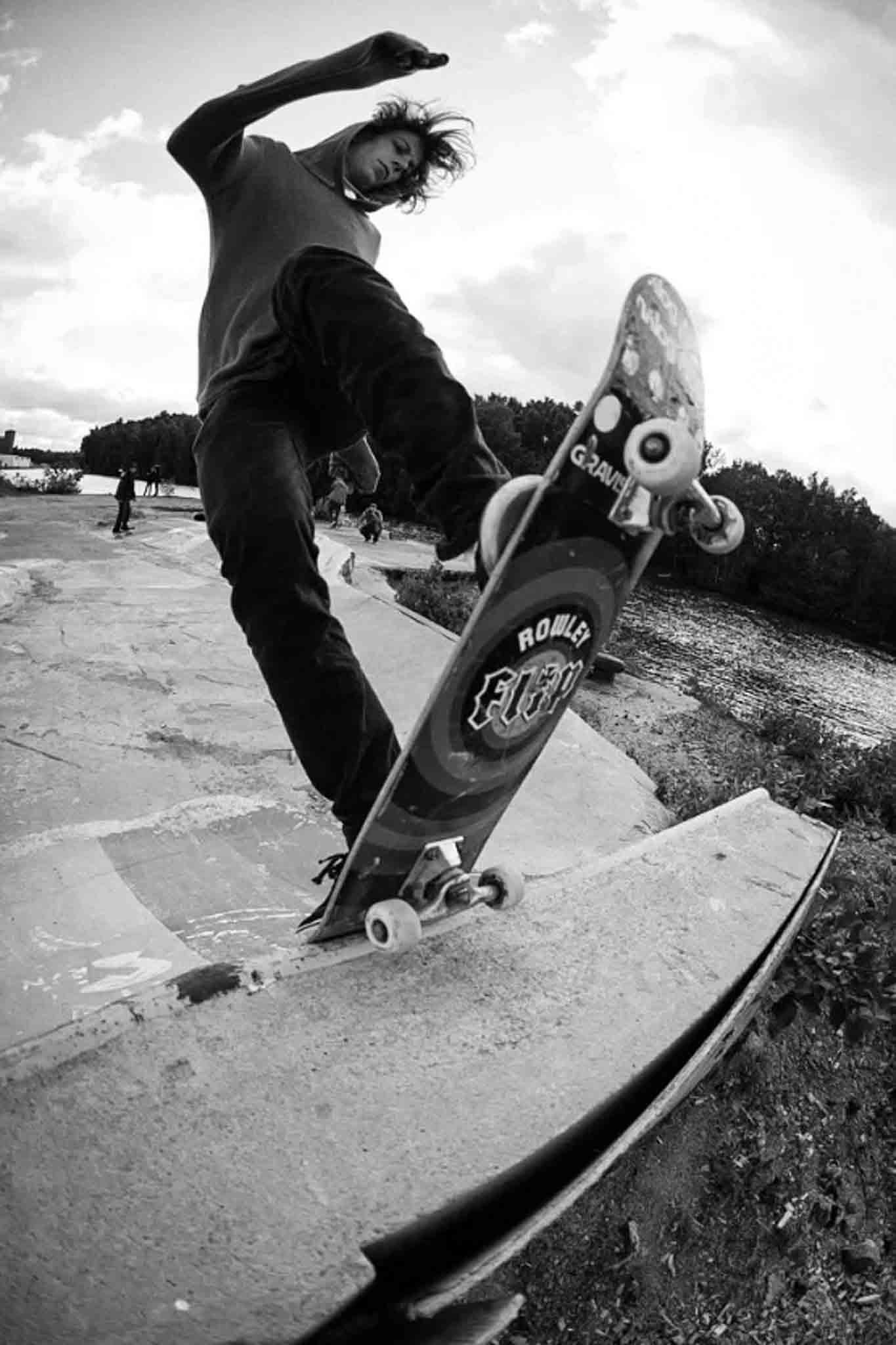 Skateboard Cinematic Posters Black & White Prints - Poster 4 / 20X30cm Available at 2Fast2See.co