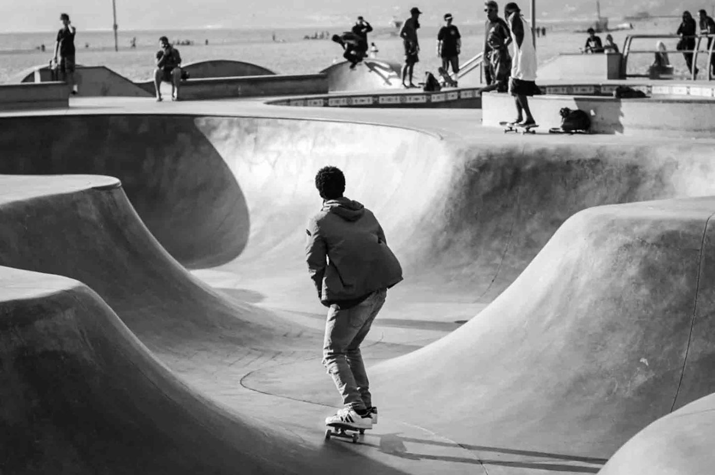 Skateboard Cinematic Posters Black & White Prints - Poster 9 / 20X30cm Available at 2Fast2See.co