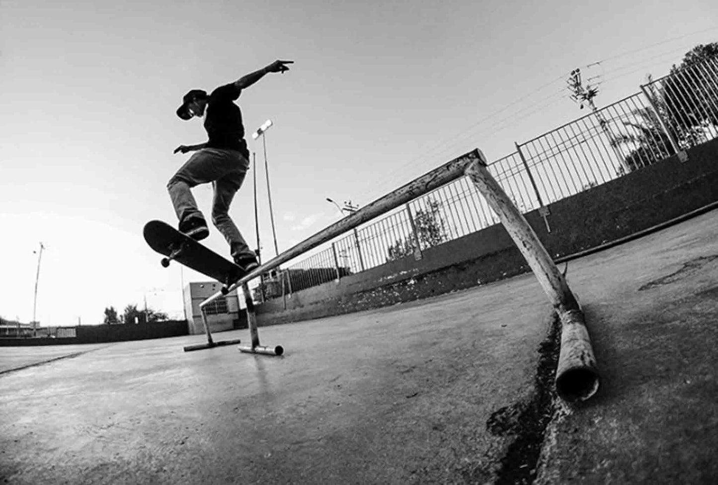 Skateboard Cinematic Posters Black & White Prints - Poster 11 / 20X30cm Available at 2Fast2See.co