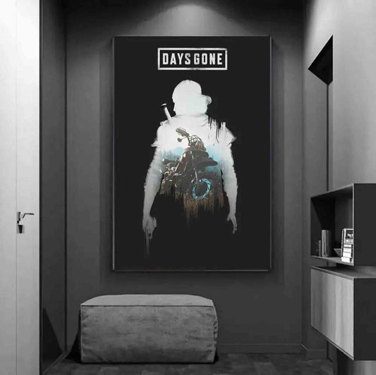 Days Gone Video Game HD Quality Posters with Smooth Surface - Design 1 / 10x15cm Available at 2Fast2See.co