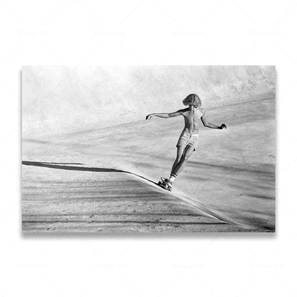 Extreme Skateboarding Black & White Posters - Design 9 / 30x40cm Available at 2Fast2See.co