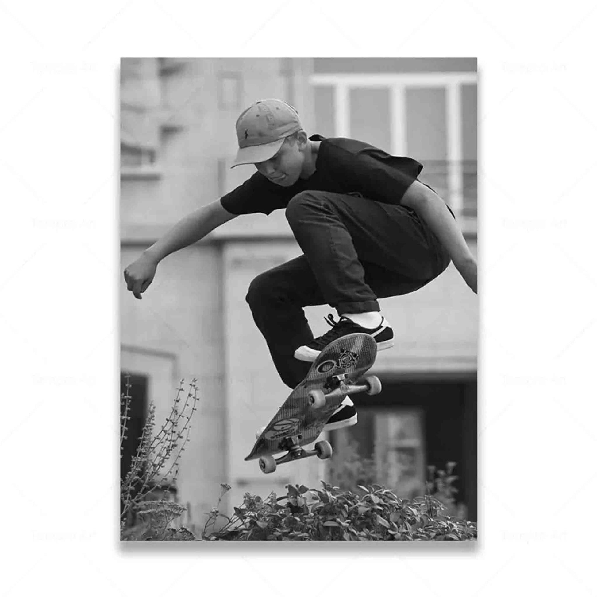 Extreme Skateboarding Black & White Posters - Design 17 / 30x40cm Available at 2Fast2See.co