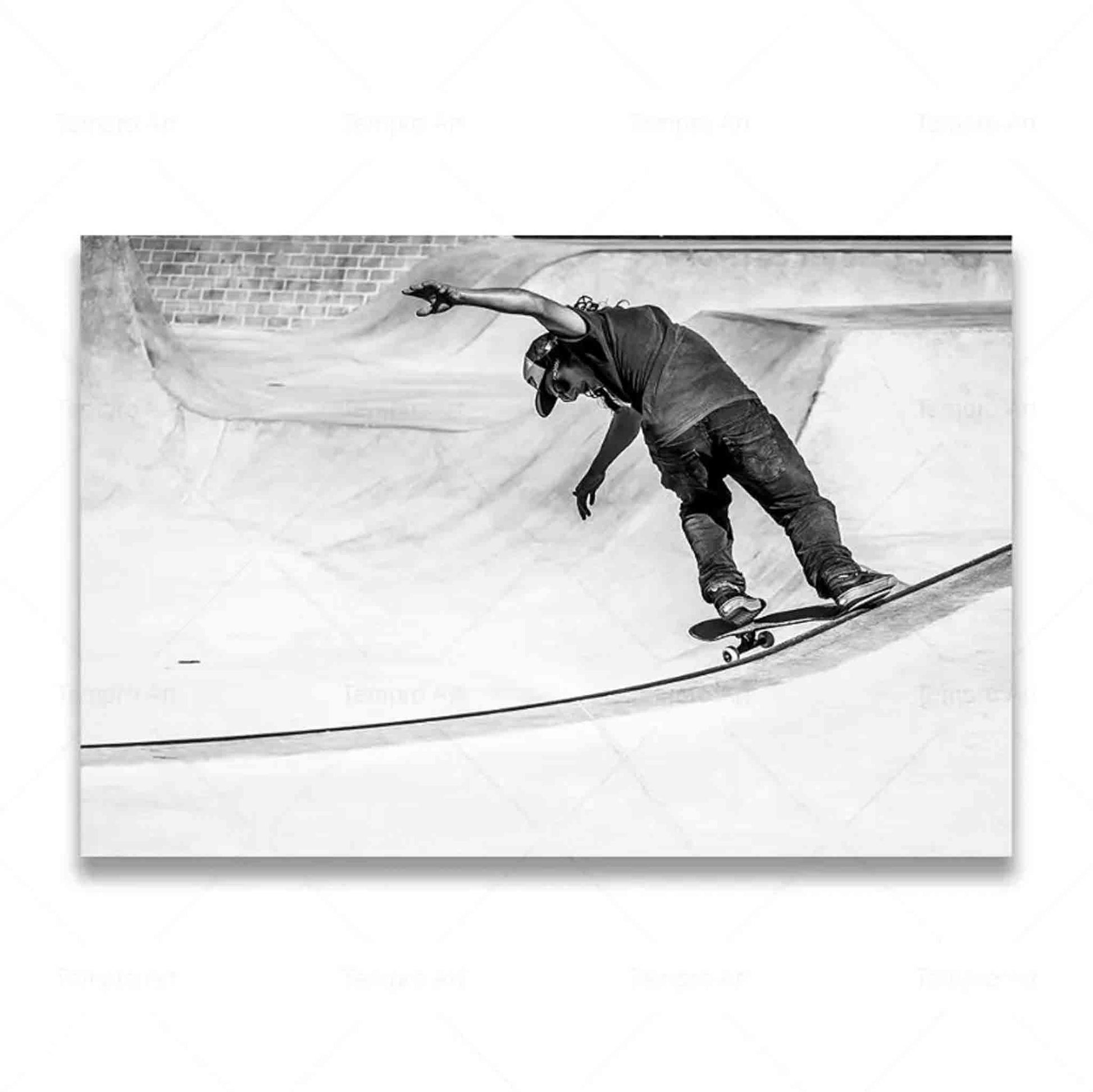 Extreme Skateboarding Black & White Posters - Design 25 / 30x40cm Available at 2Fast2See.co