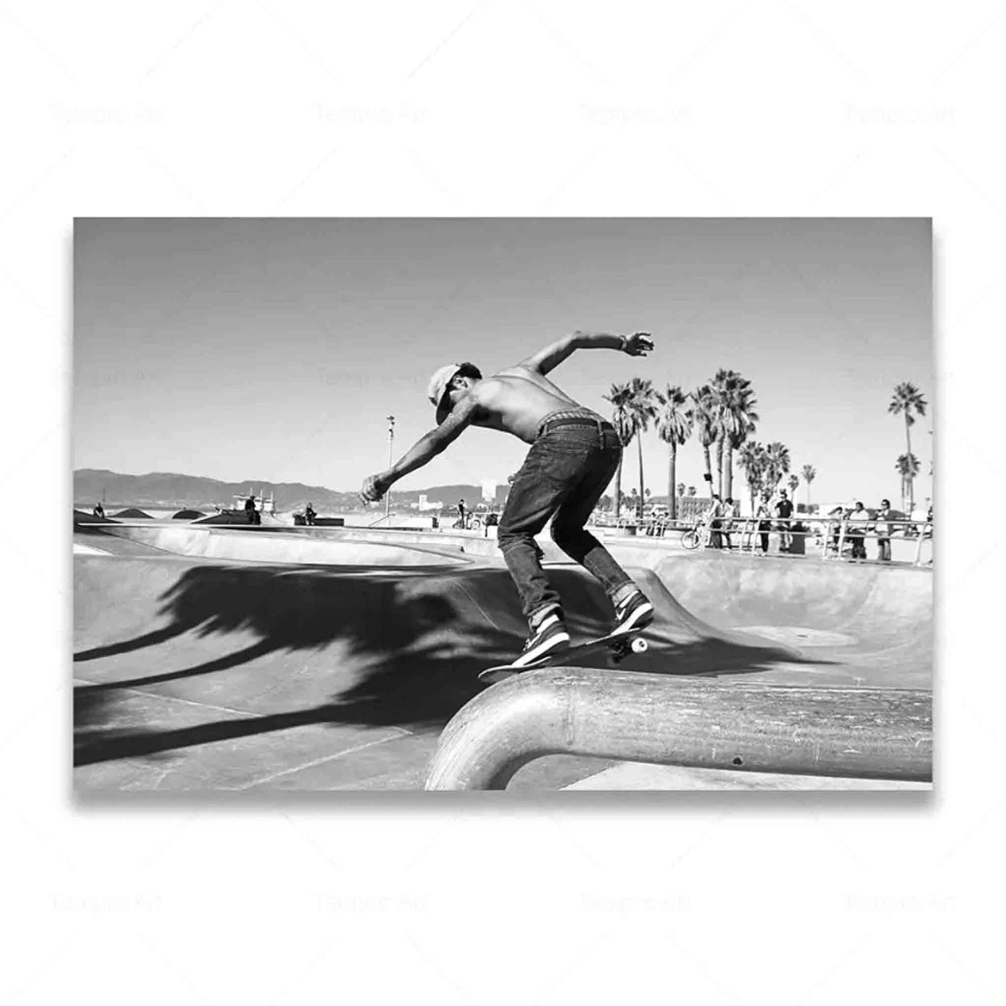 Extreme Skateboarding Black & White Posters - Design 22 / 30x40cm Available at 2Fast2See.co