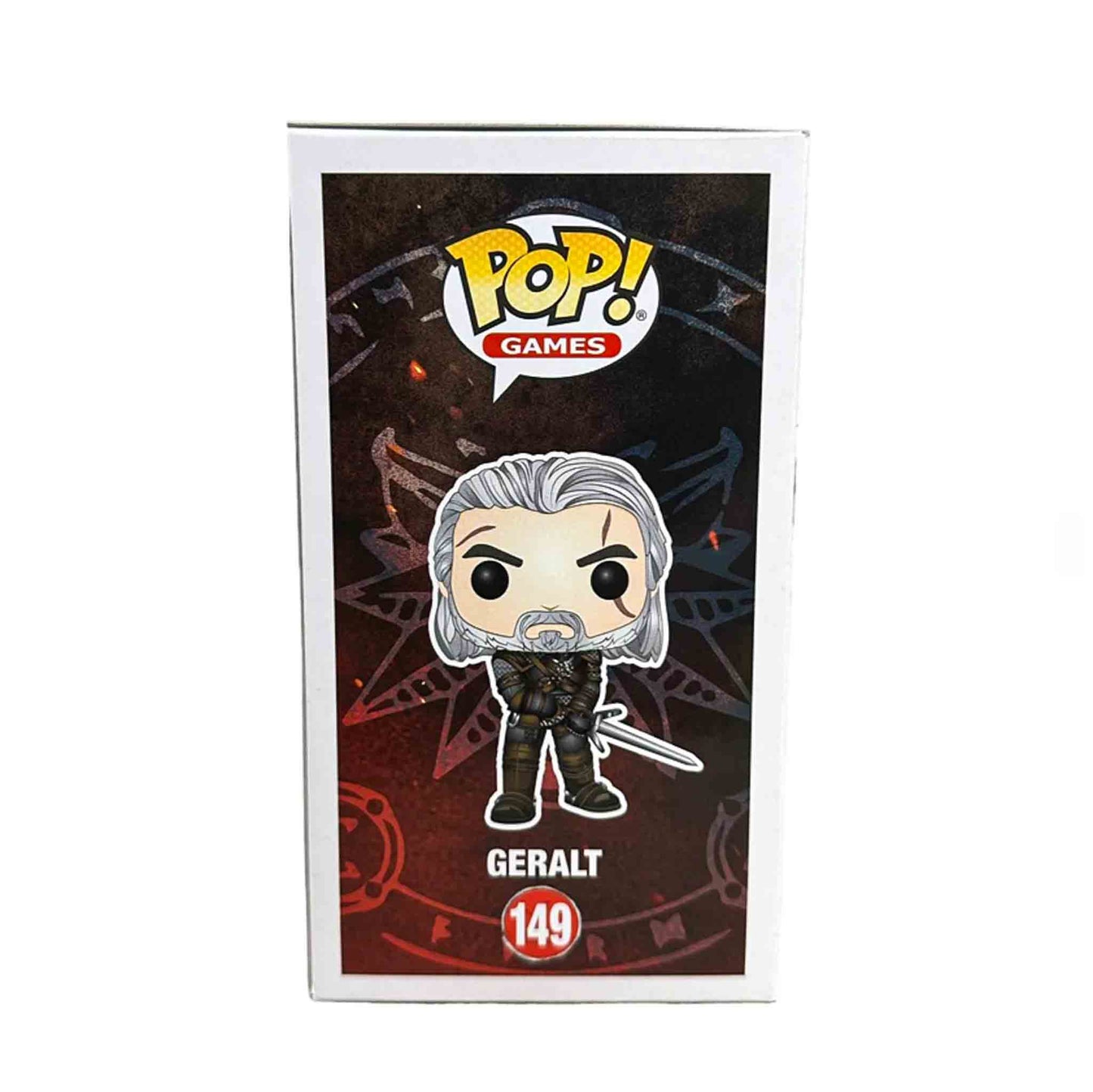 Funko Pop! Games: The Witcher 3 Wild Hunt - Geralt 149 - Available at 2Fast2See.co