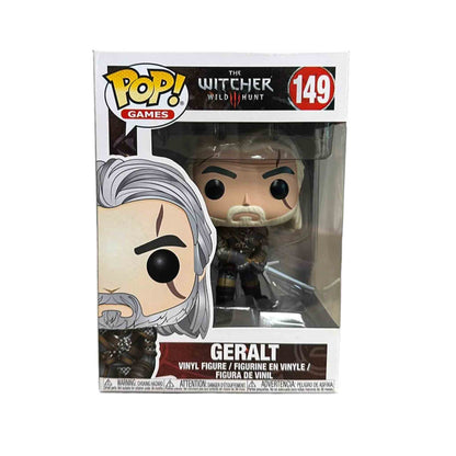 Funko Pop! Games: The Witcher 3 Wild Hunt - Geralt 149 - Available at 2Fast2See.co