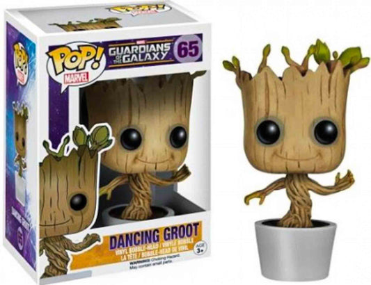 Funko Pop! Marvel: Guardians of the Galaxy - Dancing Groot 65 - Available at 2Fast2See.co