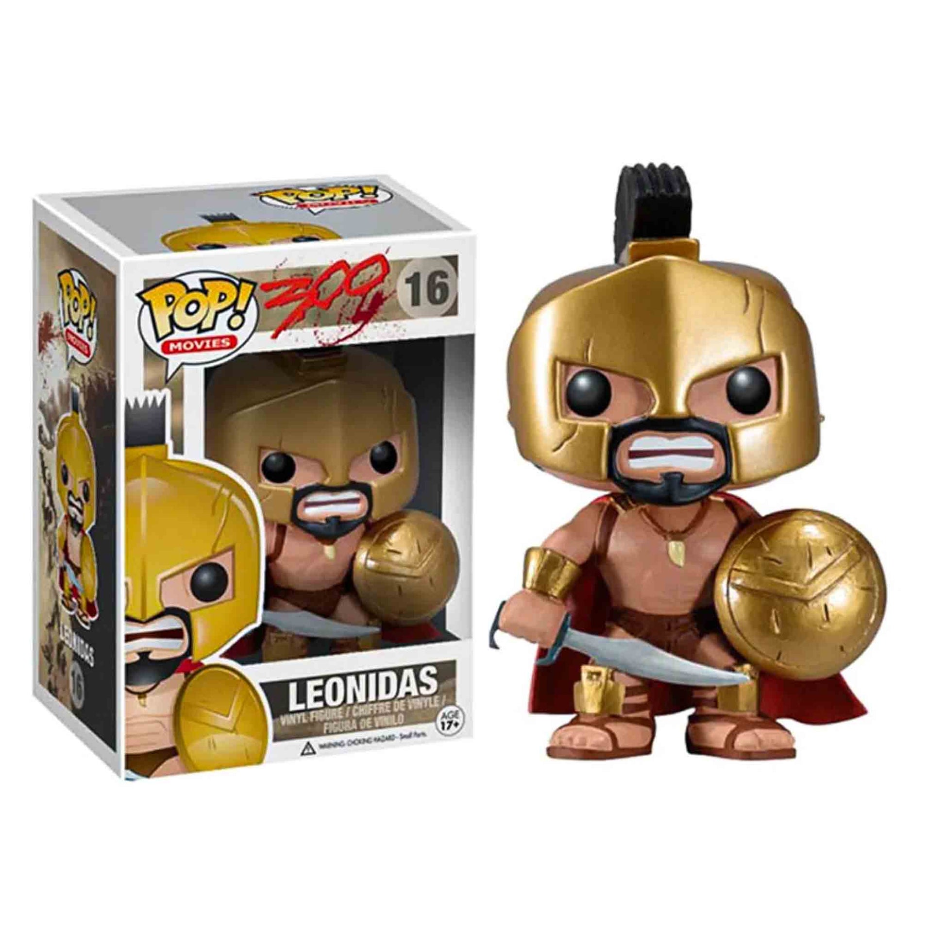 Funko Pop! Movies: 300 - Leonidas 16 - Leonidas 16 Available at 2Fast2See.co