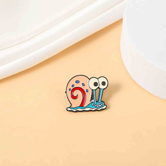 Gary the Snail Enamel Pin - Available at 2Fast2See.co