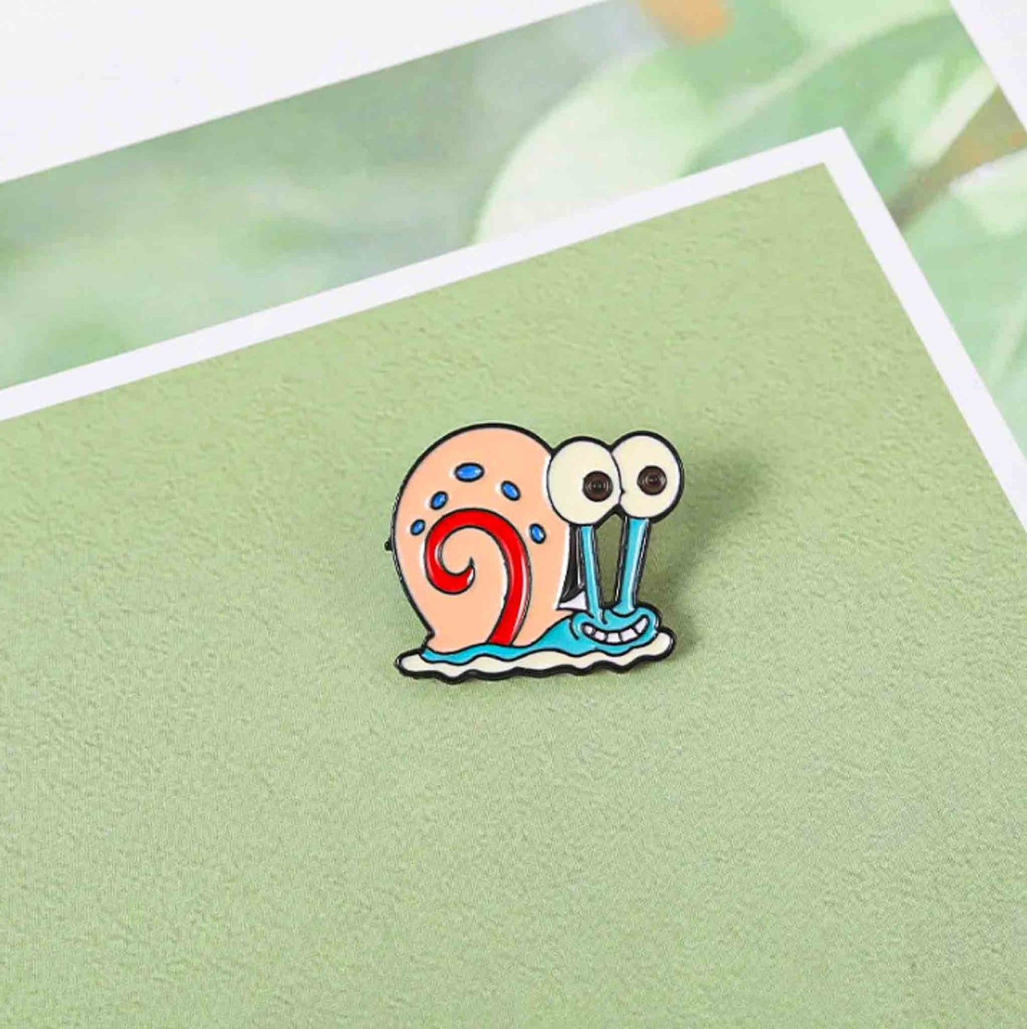 Gary the Snail Enamel Pin - Available at 2Fast2See.co