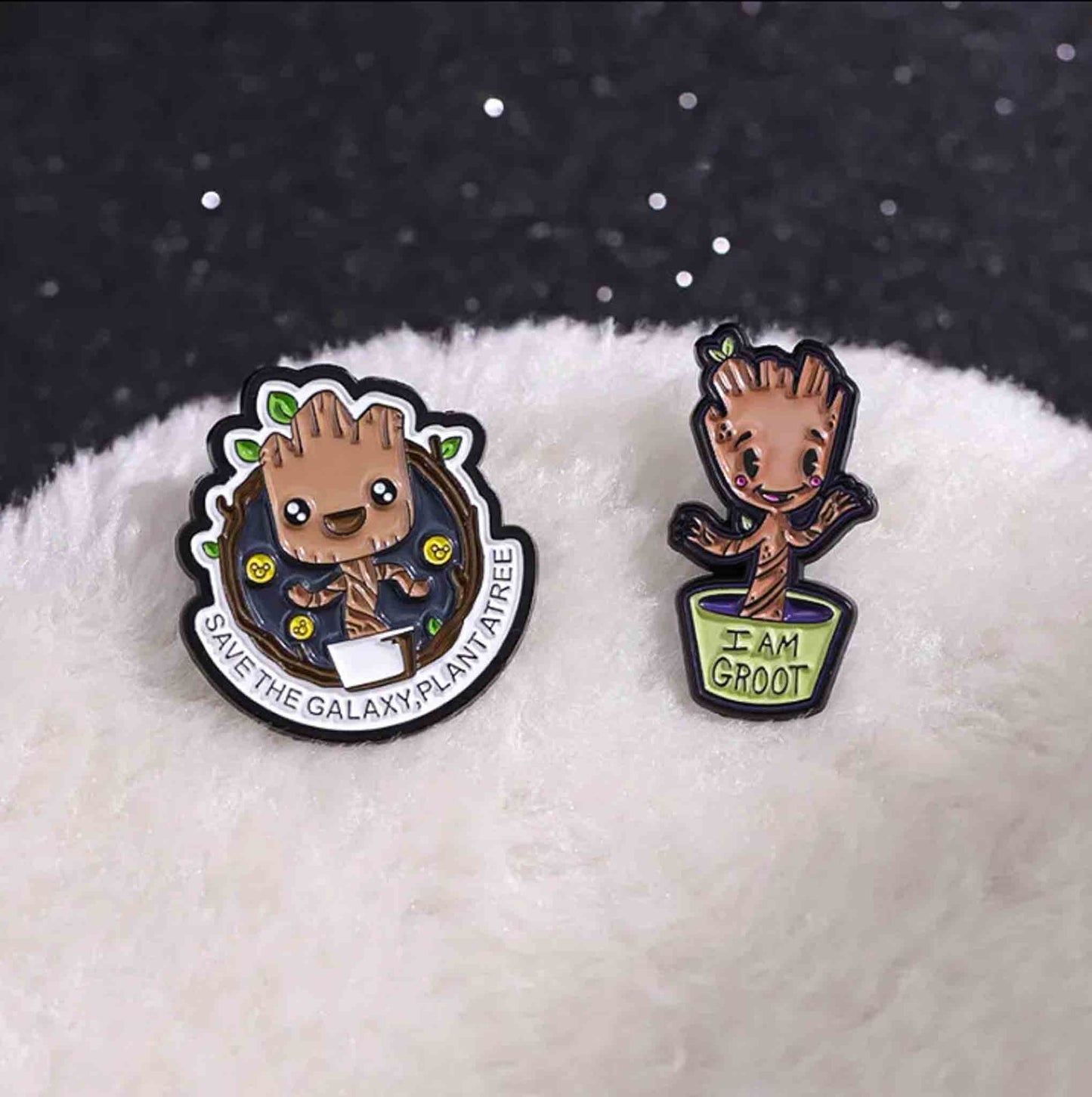 Guardians of The Galaxy Groot Enamel Pin - Available at 2Fast2See.co