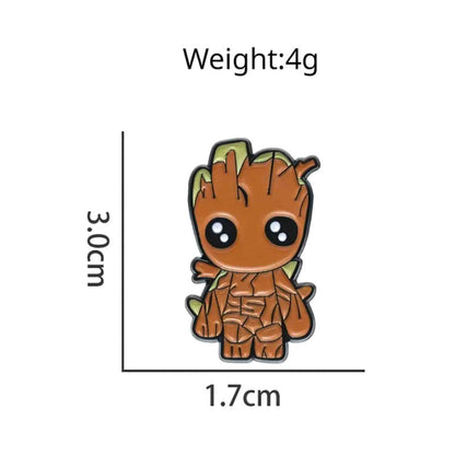 Guardians of The Galaxy Groot Enamel Pin - Available at 2Fast2See.co