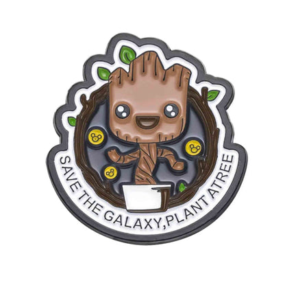 Guardians of The Galaxy Groot Enamel Pin - 3 Available at 2Fast2See.co