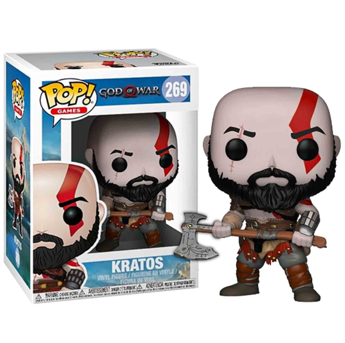 Funko Pop! Game: God of War Kratos 269 - Available at 2Fast2See.co