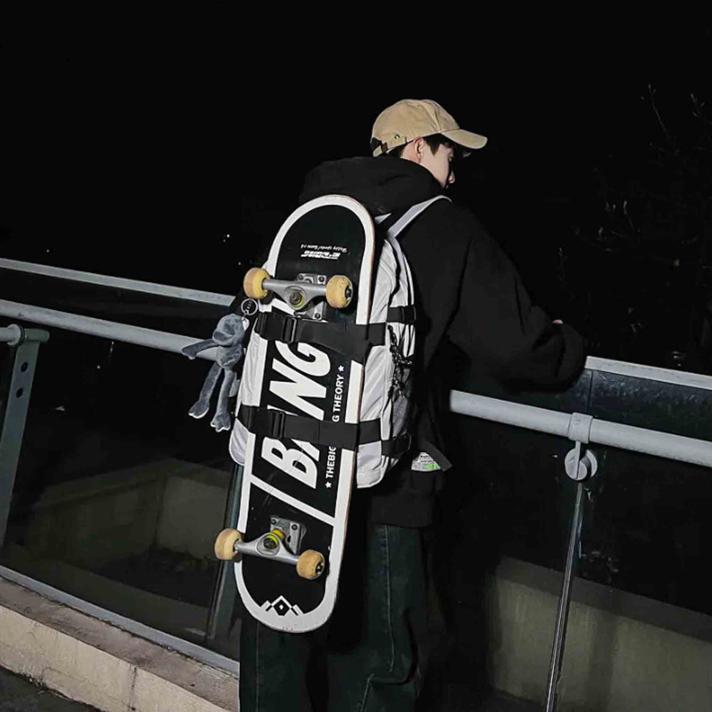 Premium Skateboard Backpack With Holders - Available at 2Fast2See.co