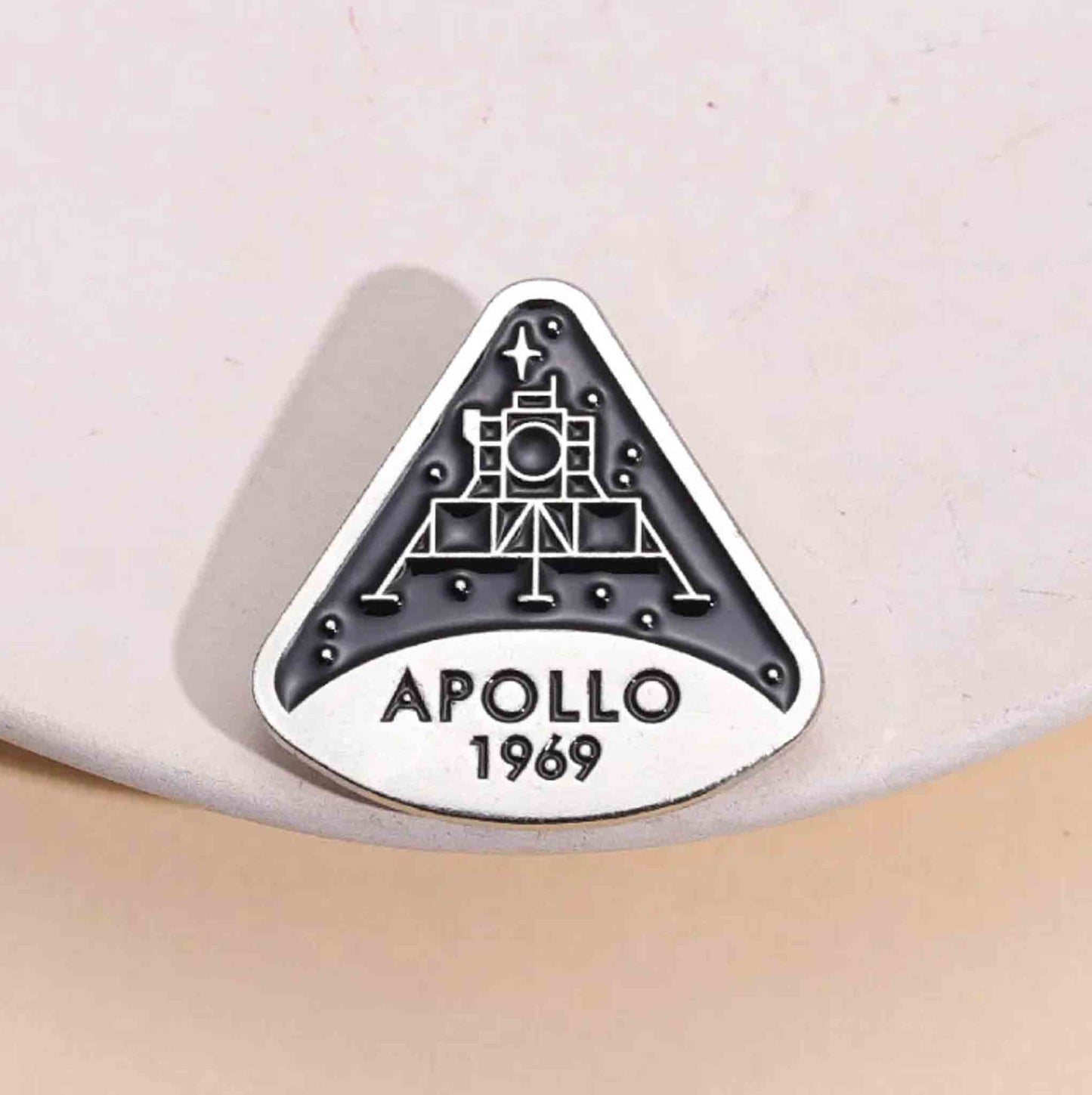 Space Program Apollo Enamel Pin - Available at 2Fast2See.co