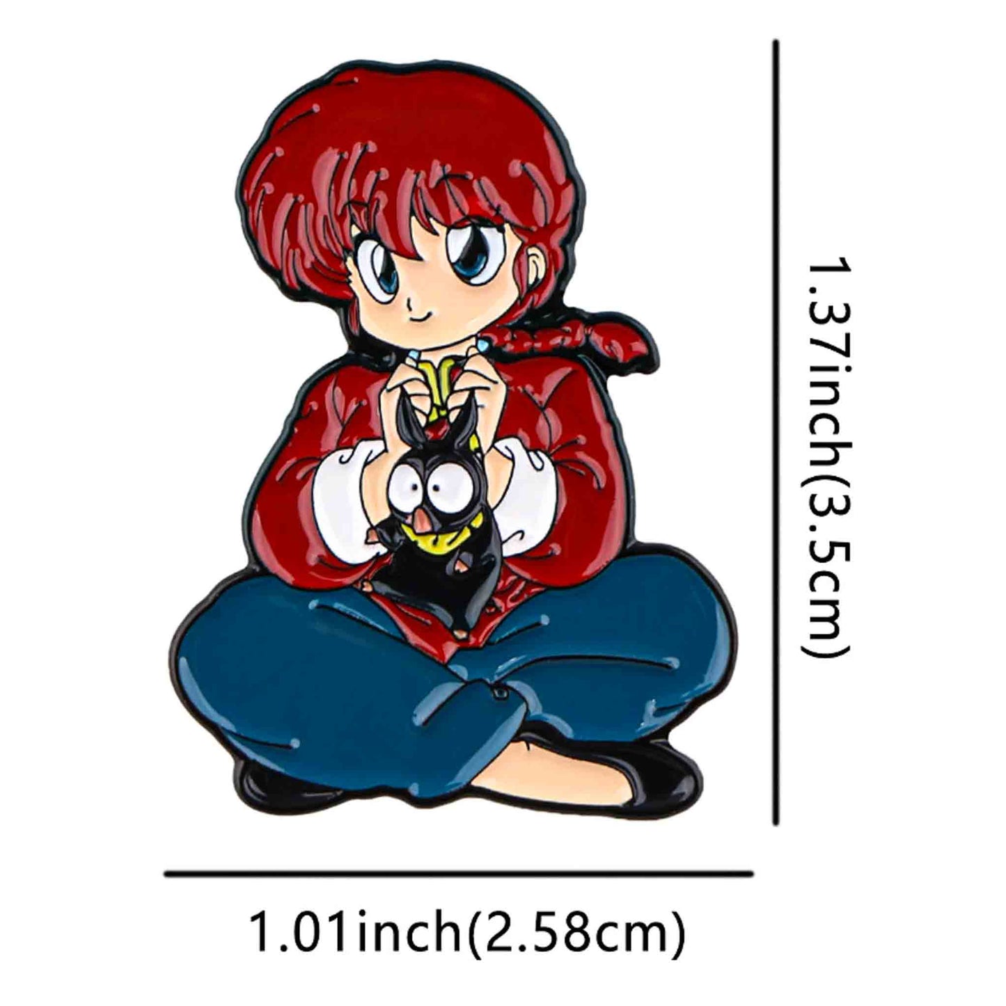 Anime Ranma Enamel Pin - Available at 2Fast2See.co