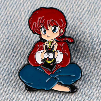 Anime Ranma Enamel Pin - Available at 2Fast2See.co