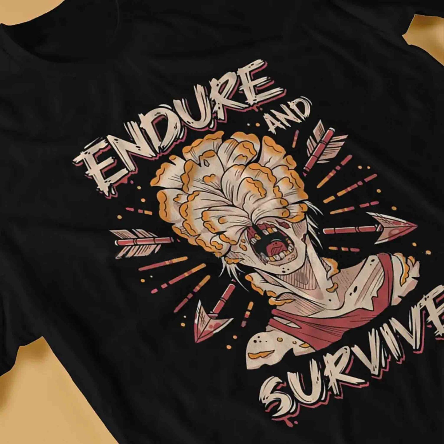 The Last of Us Endure and Survive Tshirt - Available at 2Fast2See.co