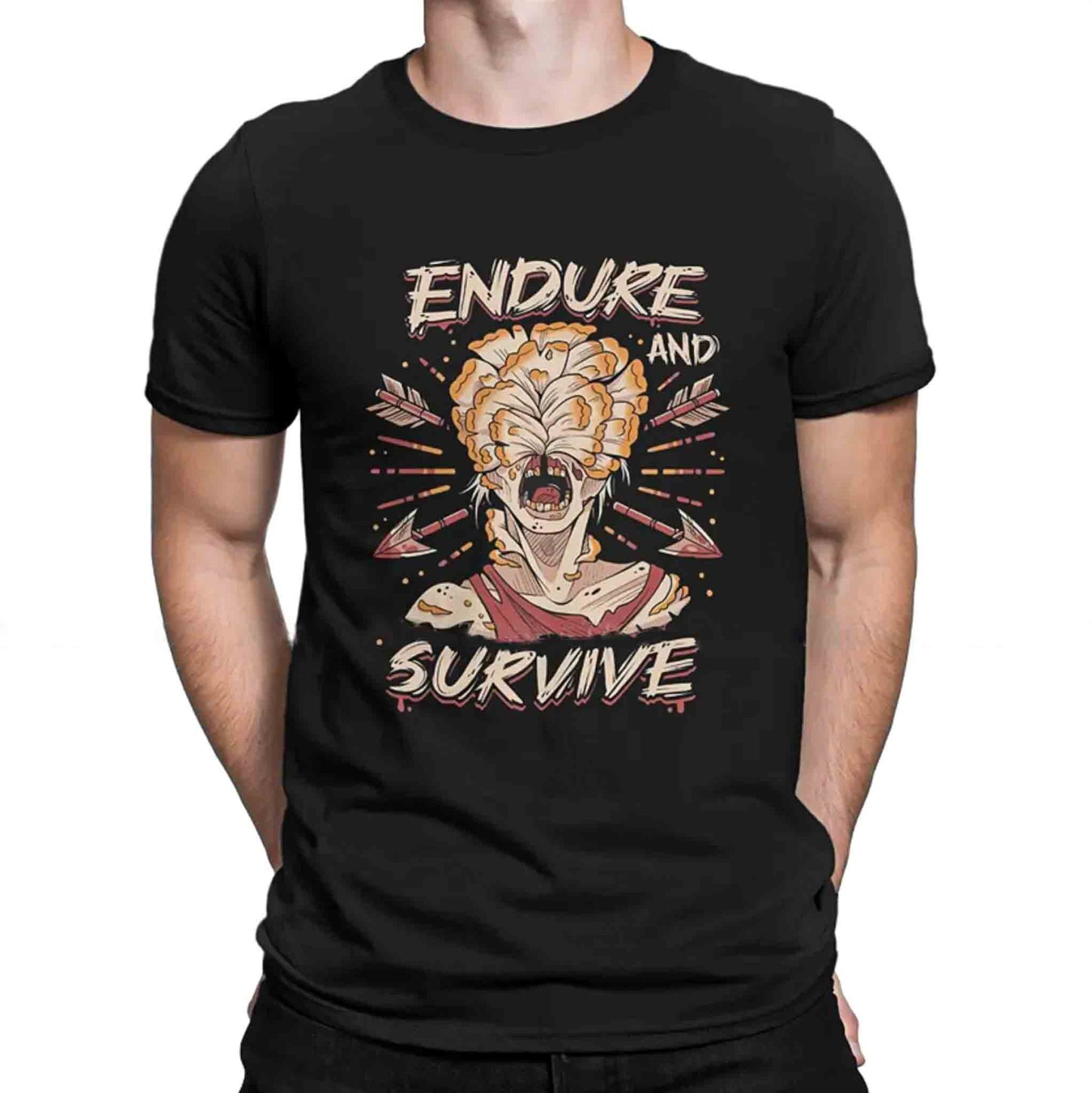 The Last of Us Endure and Survive Tshirt - Available at 2Fast2See.co