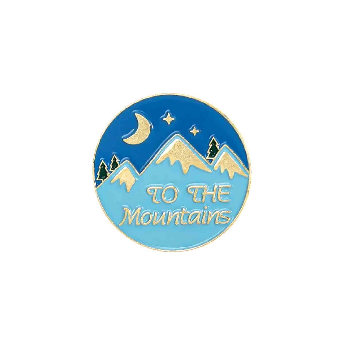 Snow Mountain Adventures Enamel Pins - 3 Available at 2Fast2See.co