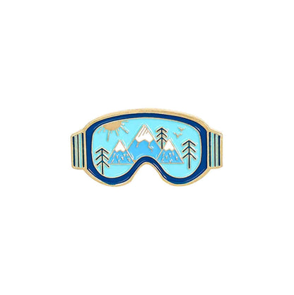 Snow Mountain Adventures Enamel Pins - 4 Available at 2Fast2See.co