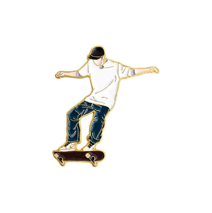 Extreme Skateboard Enamel Pin - Available at 2Fast2See.co