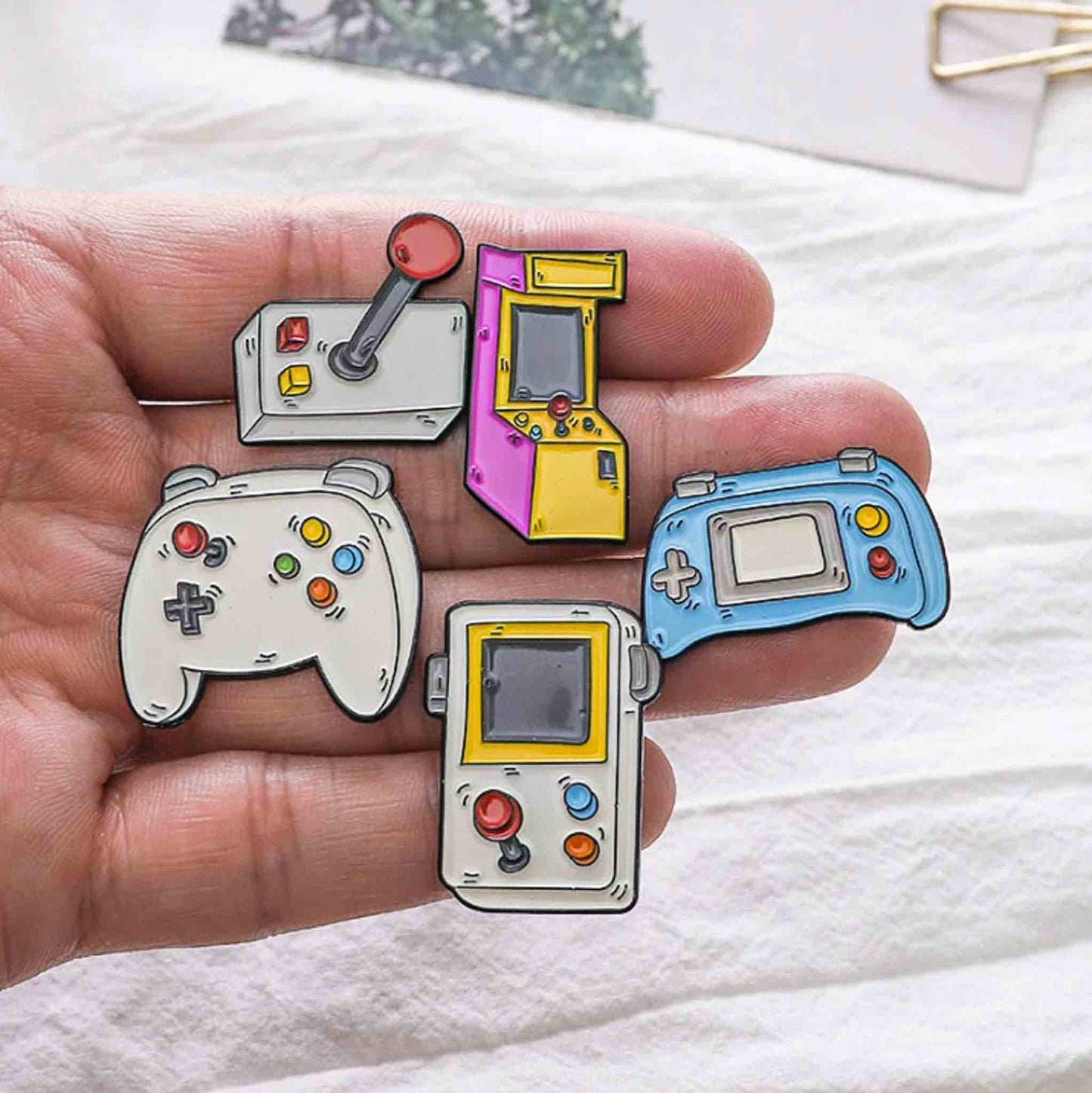 Arcade Retro Enamel Pins & Video Game Badges - Available at 2Fast2See.co