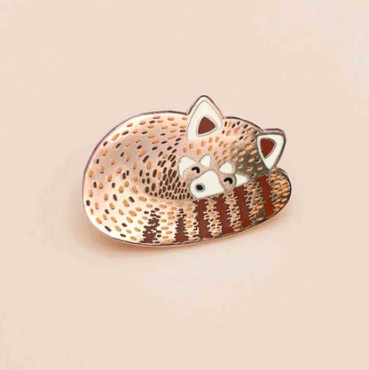 Red Panda Enamel Pin - Red Panda Available at 2Fast2See.co